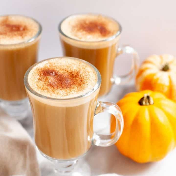 spiced pumpkin latte