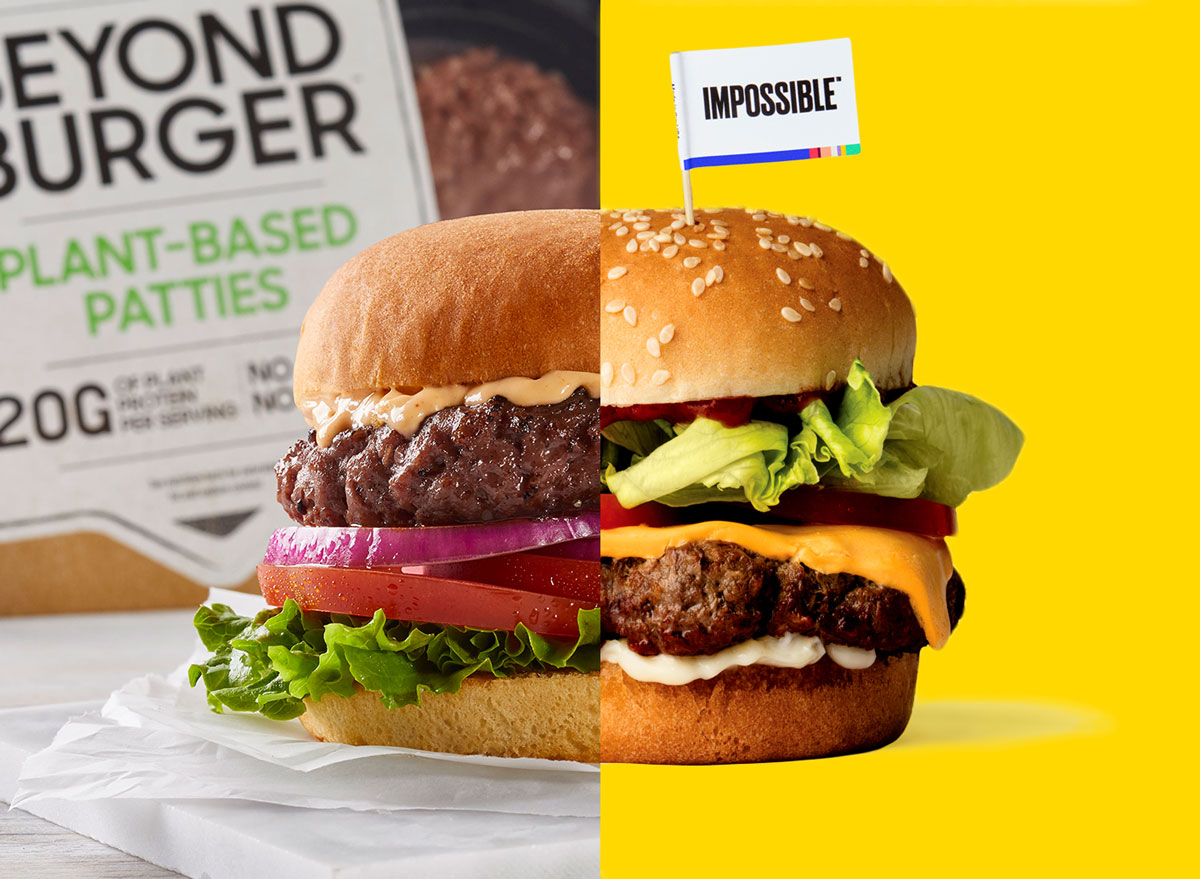 impossible burger vs beef