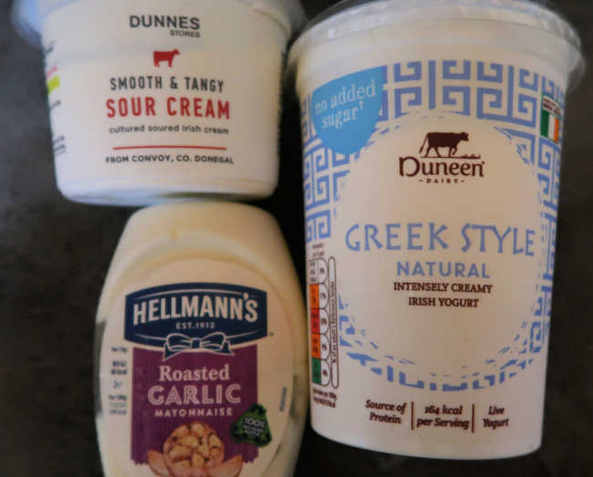 Creamy ingredients