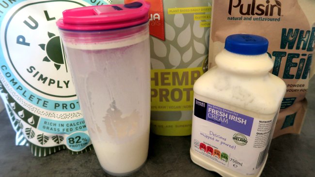 Low carb breakfast shake