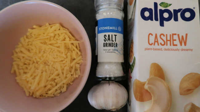 4 ingredients for the recipe