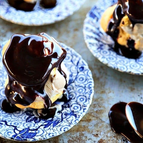 Grandma Val's Hot Fudge Sauce: caramel like ribbons of deep, rich, chocolatey fudge for the ultimate ice cream indulgence!