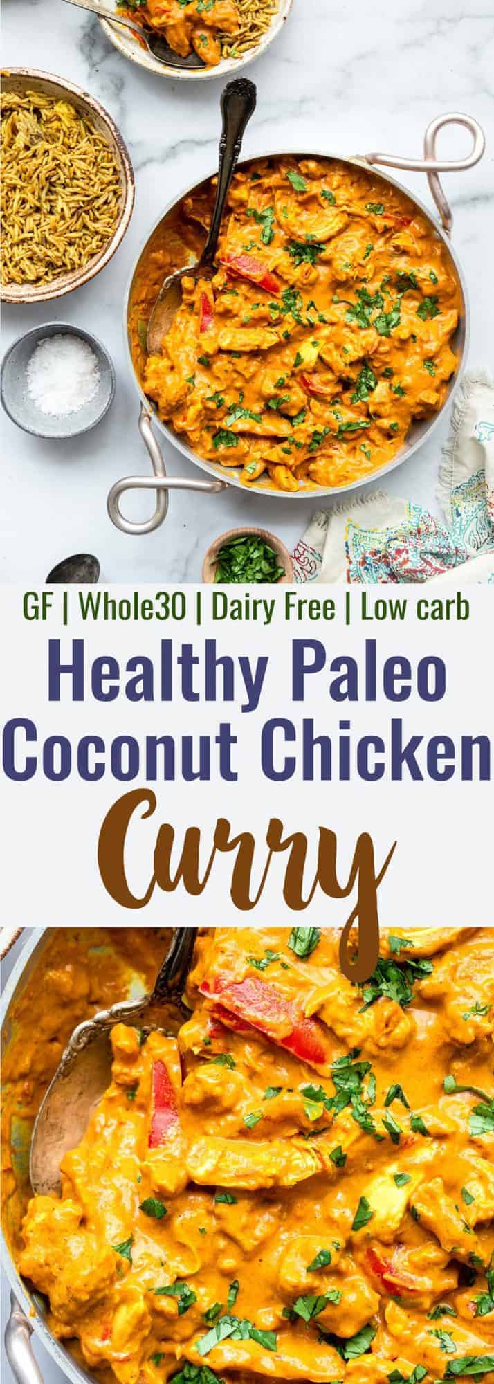 Whole30 Coconut Paleo Chicken Curry