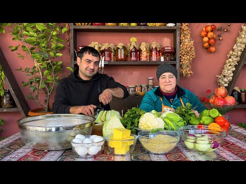 A PEACEFUL DAY IN THE HEAVENLY VILLAGE! GORGEOUS GRANDMA, DELICIOUS SWEETS | MOUTHWATERING RECIPE