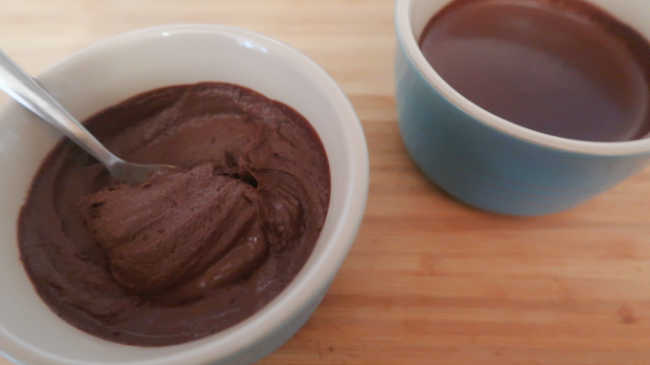 Chocolate orange mousse