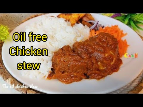 Make My Easiest and Best NO COOKING OIL CHICKEN STEW with me!