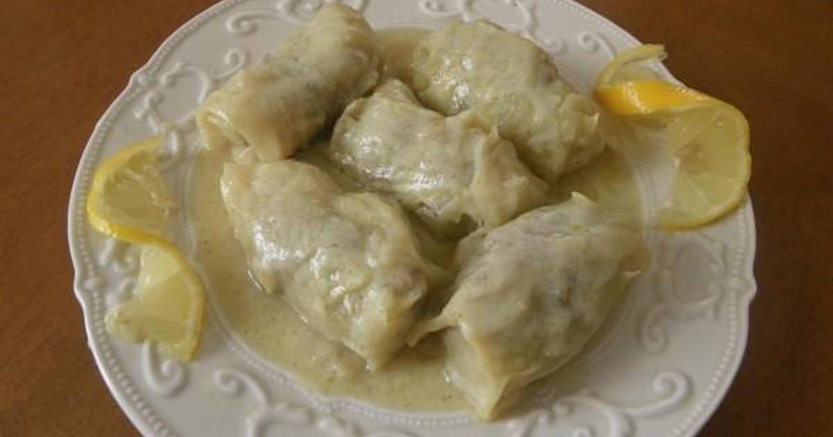 cabbage rolls greek