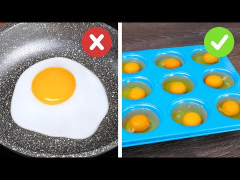 DELICIOUS EGG RECIPES AND COOKING HACKS