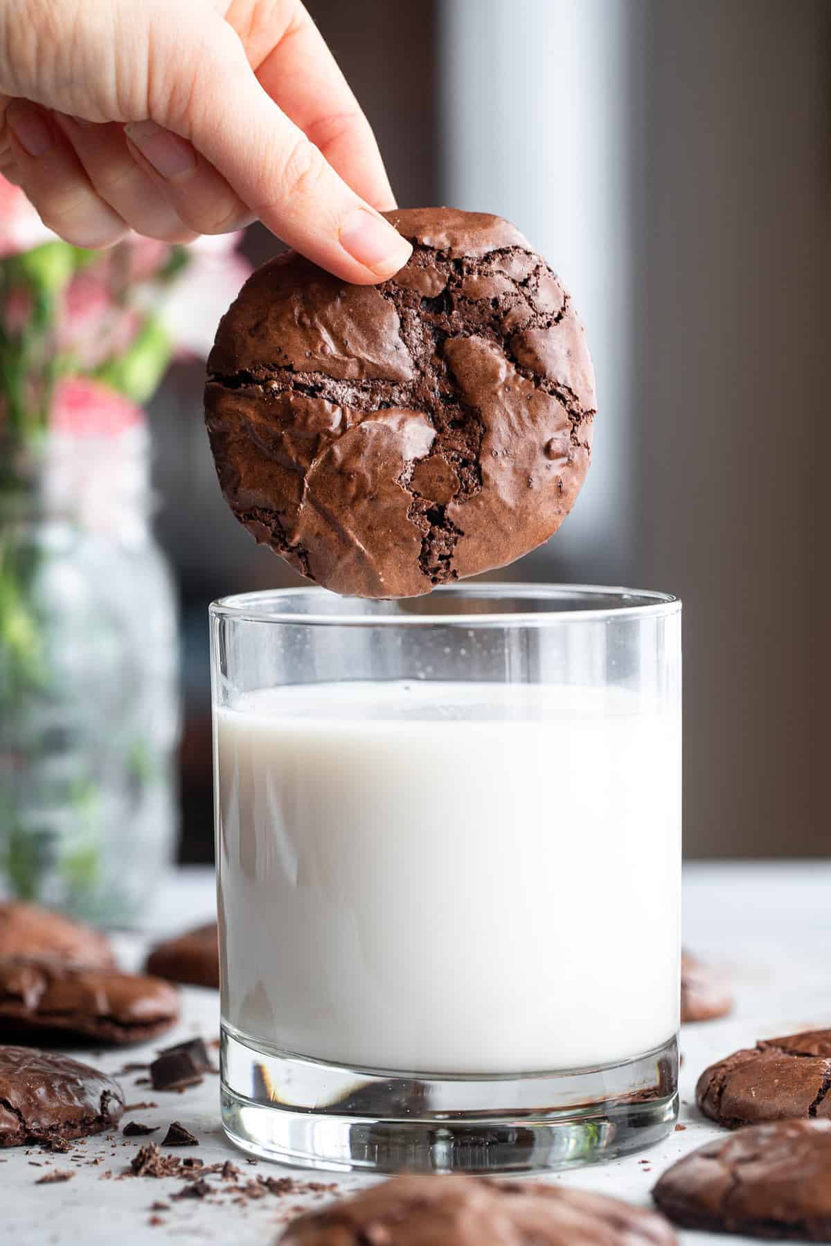 Flourless Gluten Free Chocolate Cookies