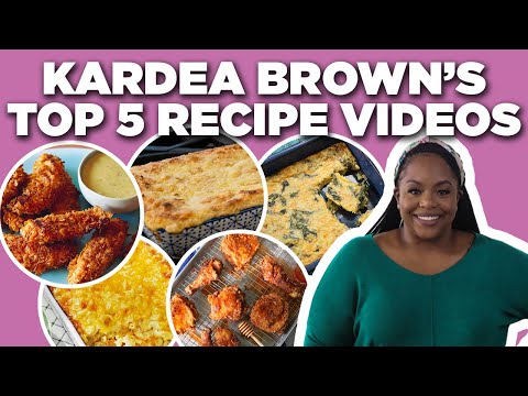 Top 5 Kardea Brown Recipe Videos | Delicious Miss Brown | Food Network