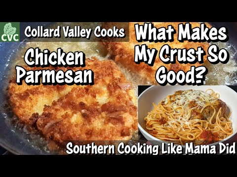 What Makes This Crust So Good? Simple, But Delicious, Chicken Parmesan