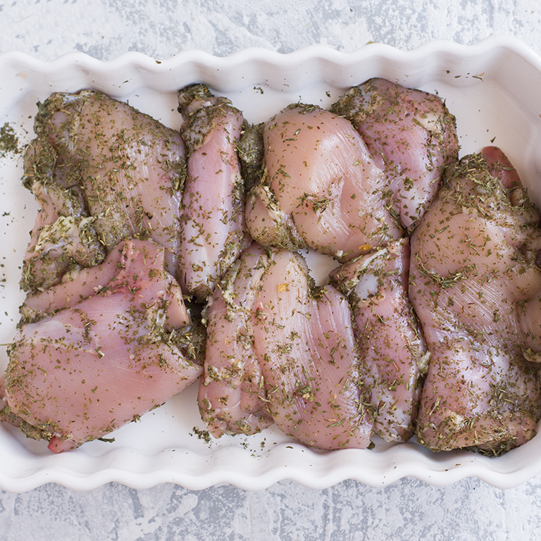 Easy Oven Baked Chicken Thighs