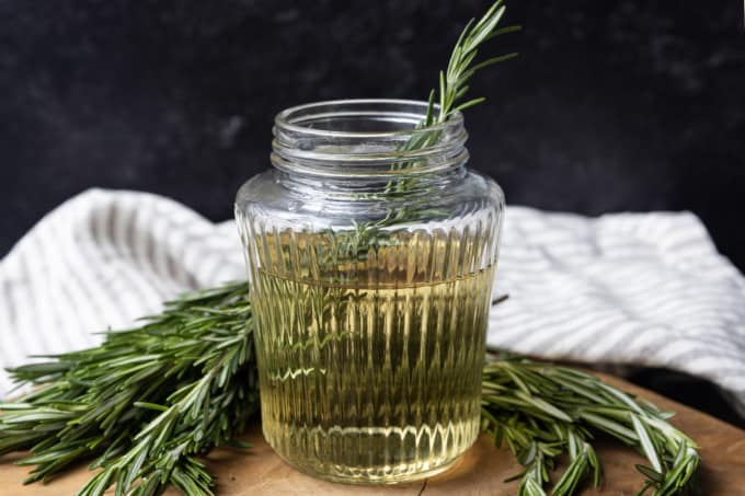 Rosemary simple syrup captures the citrus flavors and woodsy, mint-like fragrance of the freshest rosemary to add to your favourite cocktails, cakes, ice cream, and hot or cold drinks. Elevate your happy hour with this sophisticated yet inexpensive addition that tastes like a million dollars.