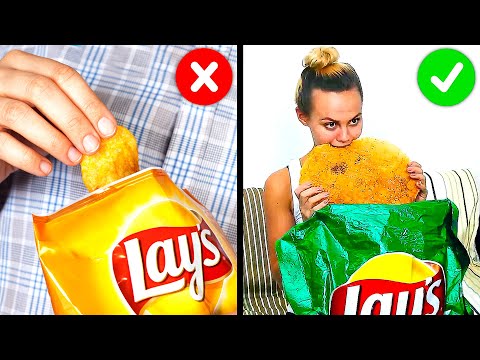 34 COOL HACKS WITH YOUR FAVORITE FOOD