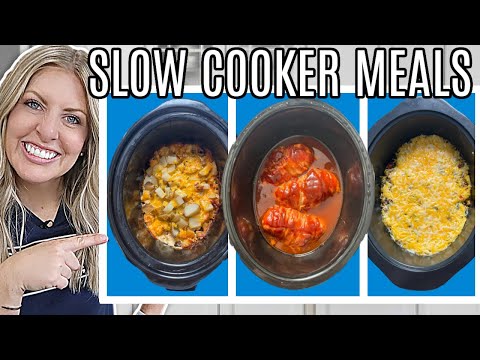 These 3 Slow Cooker Recipes Will Surprise You! Simple YET Delicious!