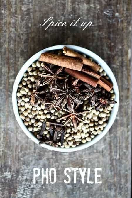 Spices for pho on foodiewithfamily.com