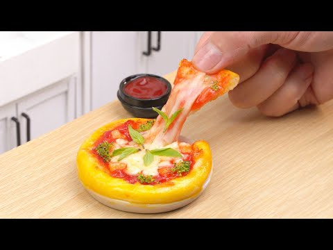 Delicious Miniature New York Pizza Recipe | Best of Miniature Cooking | Tiny Cakes
