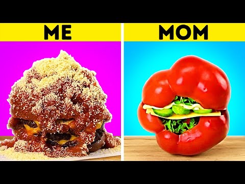 Healthy VS Fast Food Recipes || Delicious Snacks For Every Occasion