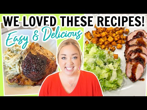 WE COULDN'T GET ENOUGH OF THESE RECIPES | EASY AND DELICIOUS WEEK NIGHT DINNER IDEAS | COOK WITH US