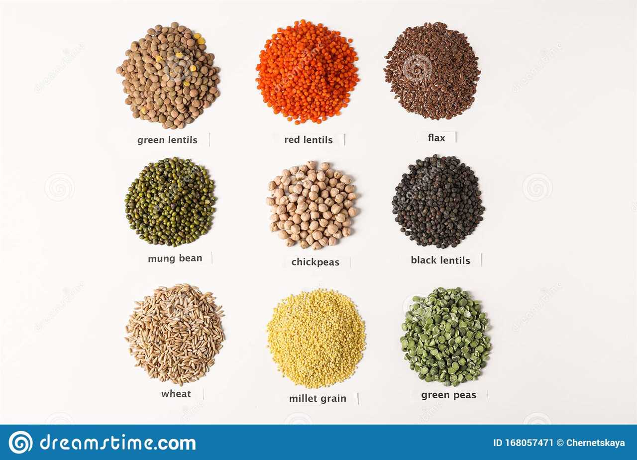 Organic grains and legumes