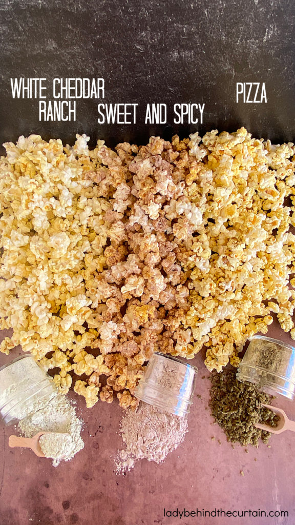 How to create a spicy seasoning blend for popcorn