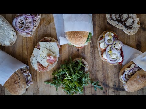 Homemade Ciabatta | 3 DELICIOUS sandwiches!