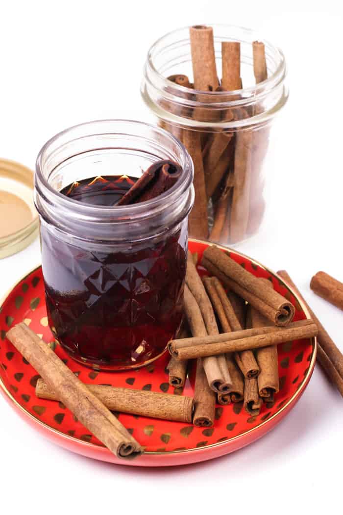 Spices for making homemade flavored liqueurs