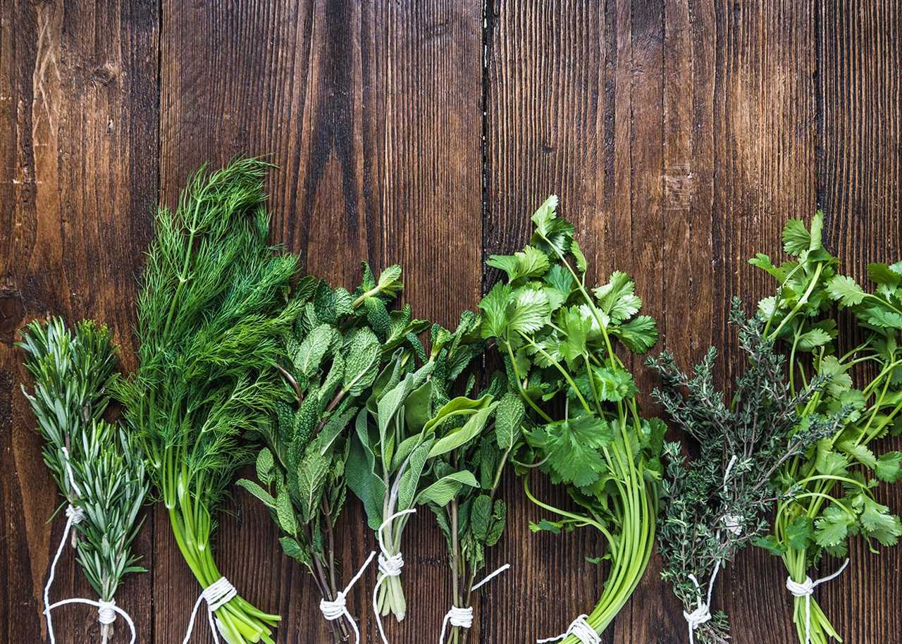 On sunny spring day in the village, two young women gathered herbs from the yard and prepared lavash