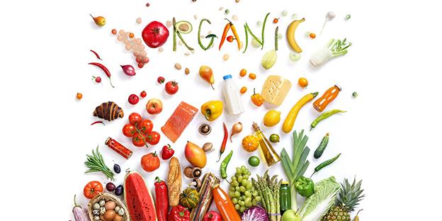 Organic Farm, frash fruits and vegetable