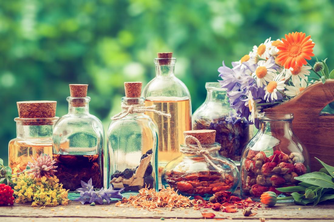 Herbs for making herbal skin care products