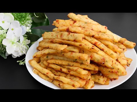 When you have 3 potatoes, make these crispy potato sticks! so delicious  that I cook almost everyday