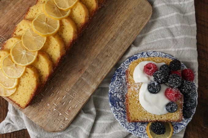 A French Yogurt Cake is quite possibly the most bright and sunny, tender, and just-sweet-enough cake in the entire world. This cake is topped with a thin lemon glaze that firms up and shatters into sugary crust when you bite into it and was brought to world by generation upon generation of French grandmothers and the children who love them!