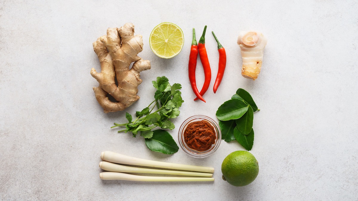 Spices for Thai cuisine