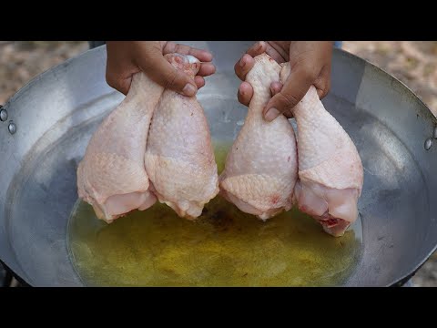 Tasty Deep Fried Chicken Drumstick Recipe / Easy and Delicious Chicken Cooking for Lunch