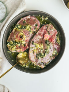 Oven Baked Lamb Chop