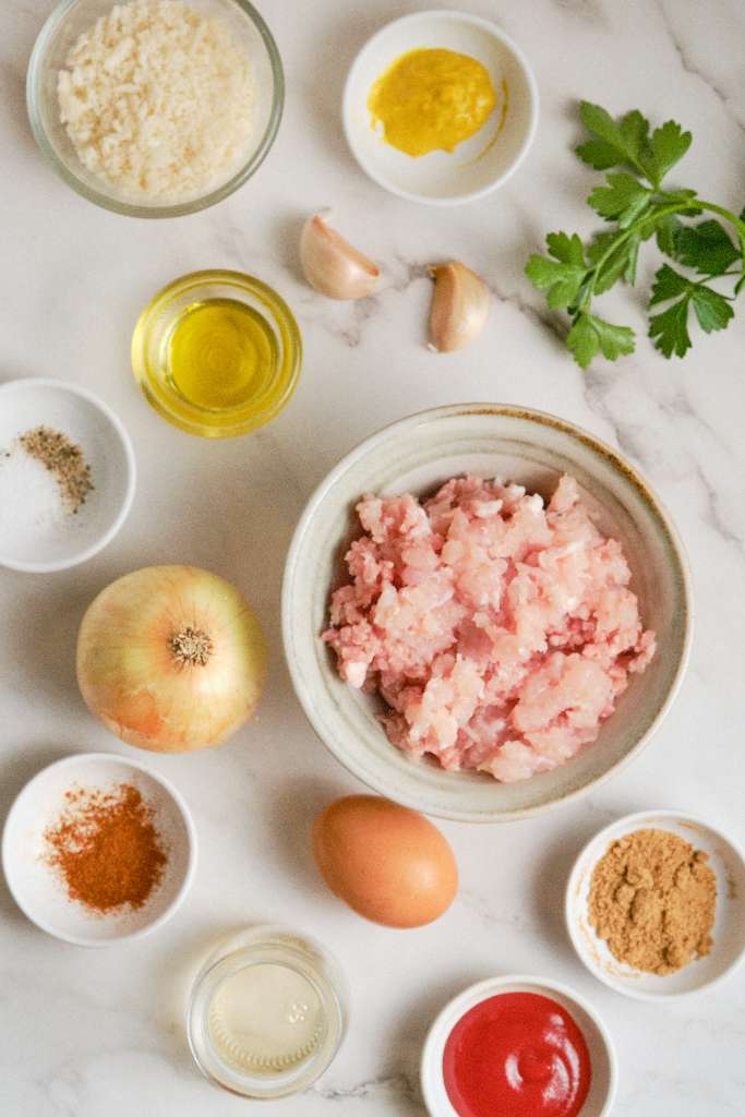 Turkey Meatloaf ingredients