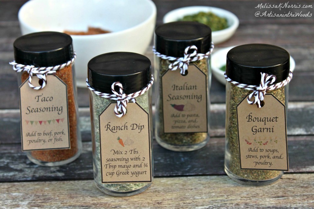 Herbs for making homemade spice blends