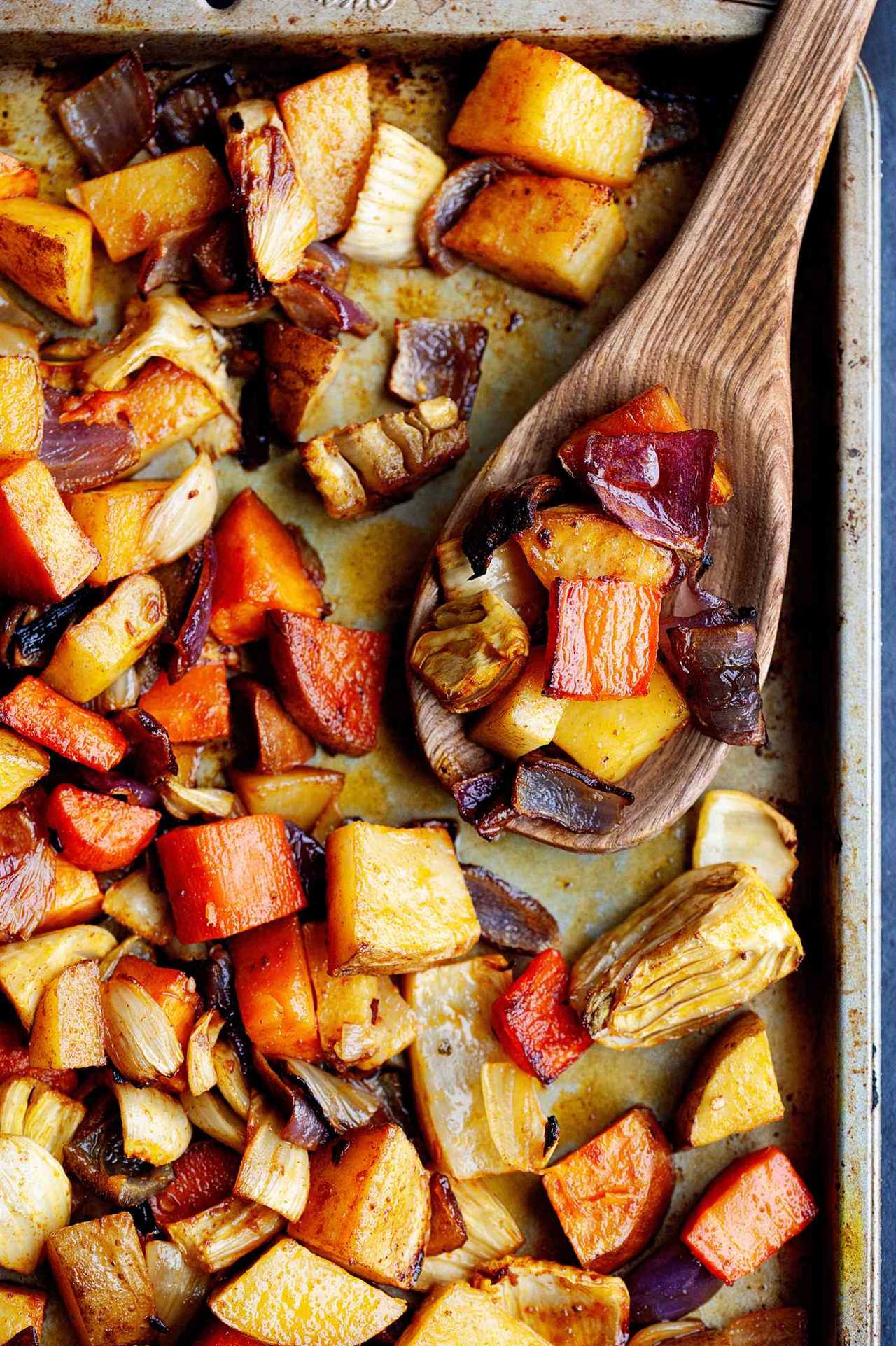 Herbs for seasoning roasted vegetables