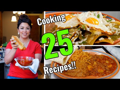 MEXICAN FOOD COMPILATIONS DINNER RECIPES | Satisfying and tasty food| Over  3 hours of COOKING!!!