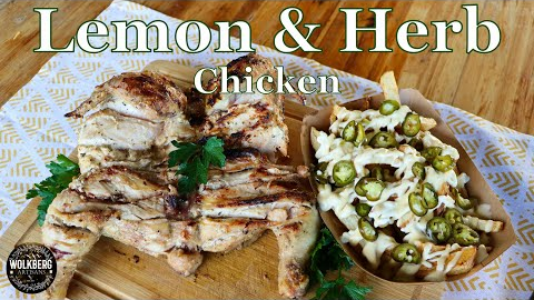 Creamy Lemon & Herb Chicken on the Braai | Chicken recipes | Braai | Grilled chicken recipes | BBQ