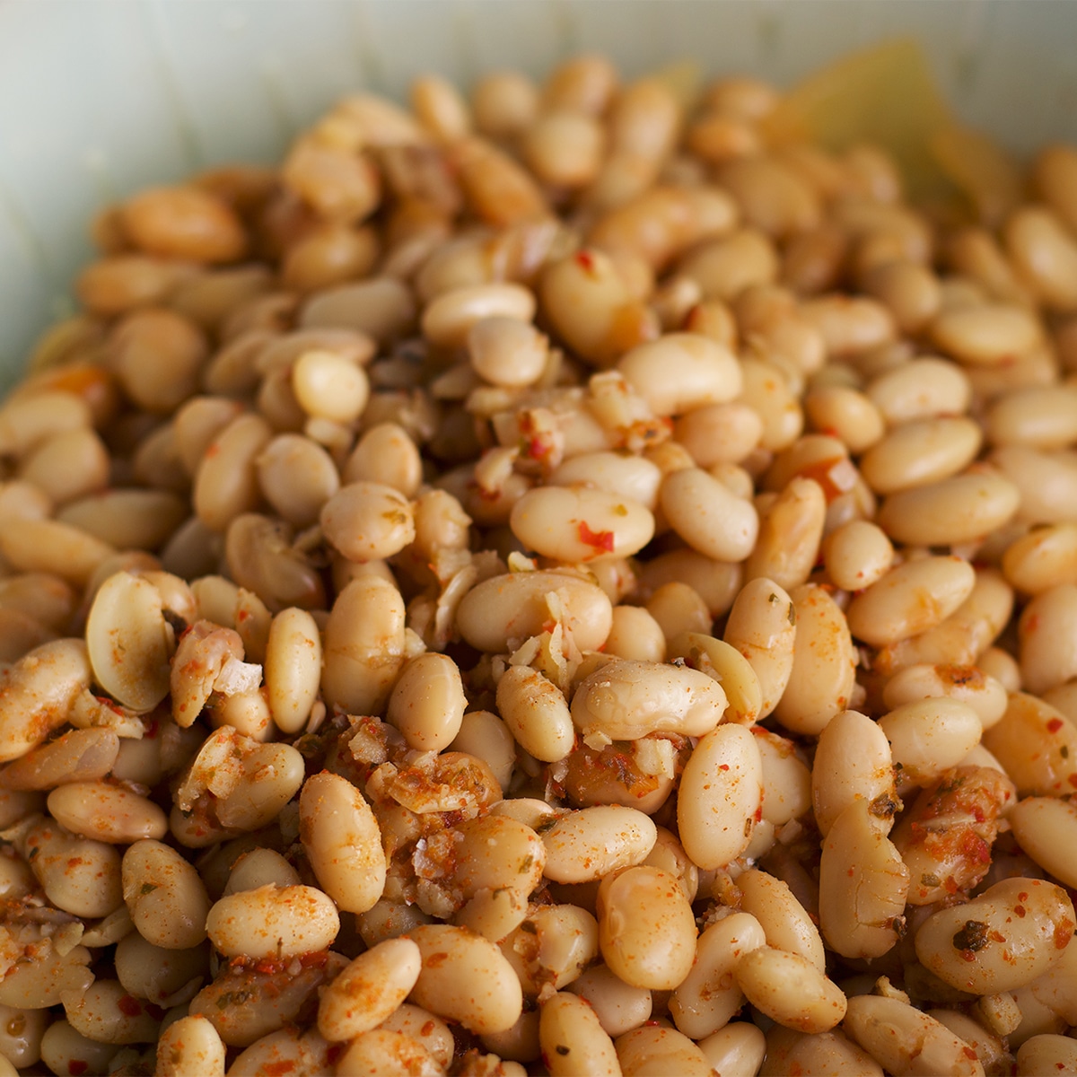 Herbs for adding flavor to bean dishes