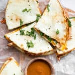 Healthy Chicken Quesadilla