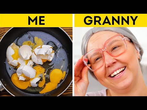 Awesome Granny’s Kitchen and Food Hacks for Smart Cooking 👵