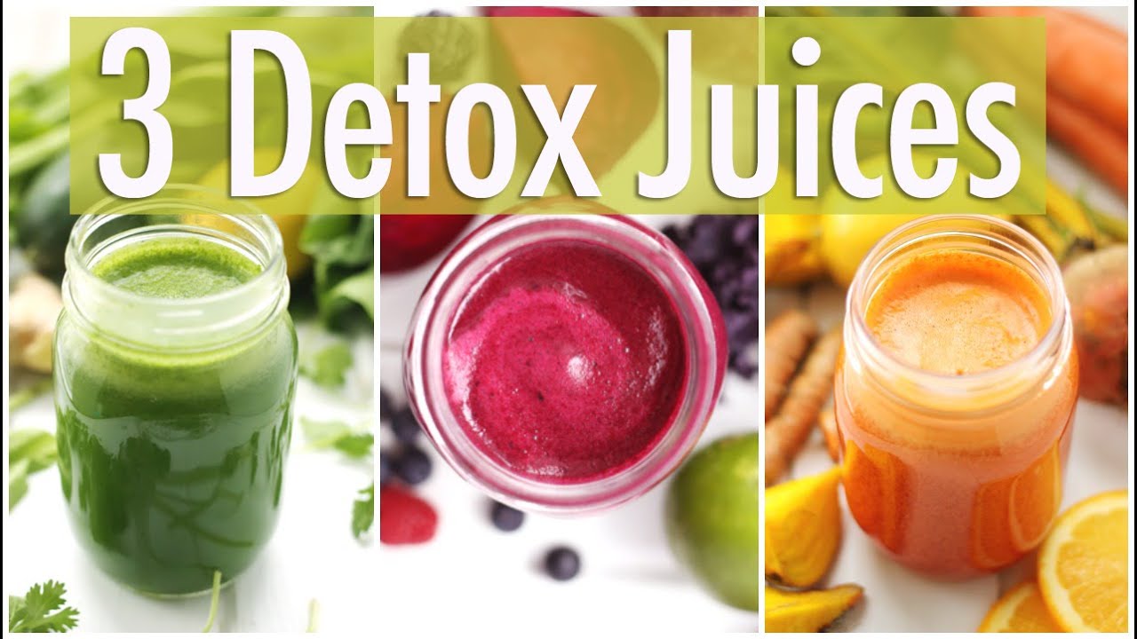 Organic vegetable juice recipes for detoxification