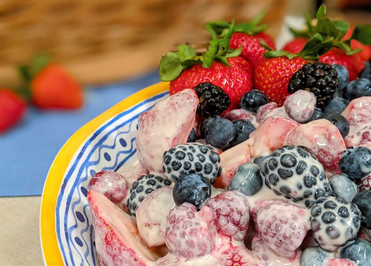 Organic fruit salad recipes