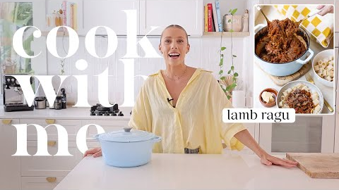 Unwind & Cook with me | Wholesome Lamb Ragu