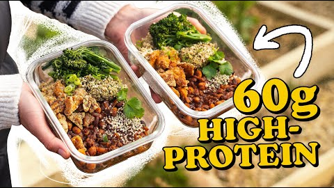 Protein Packed Meal Prep..For Plant-Based Gains💪 Delicious & Easy