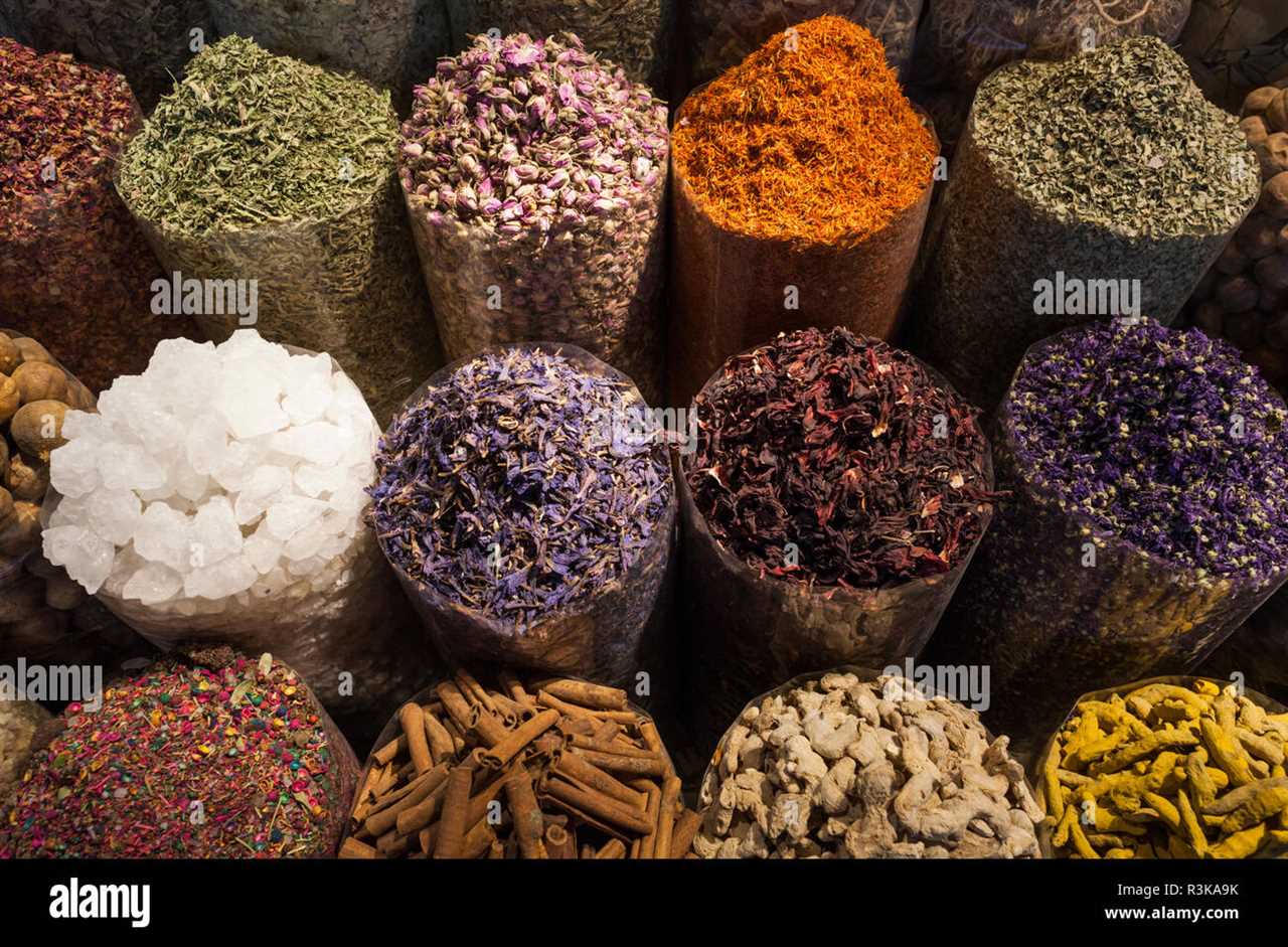 Spices used in Emirati cuisine