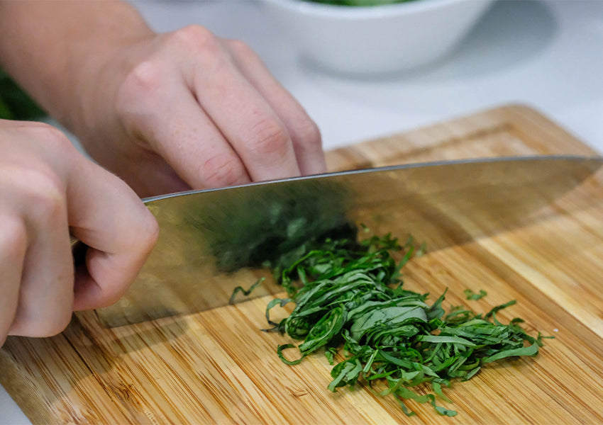 Drying and Storing Basil