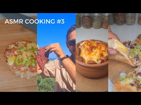 ASMR COOKING #3 | Best Delicious Recipes | MUKBANG | Pizza, Eggs, Pita, Beef Liver, Lemon